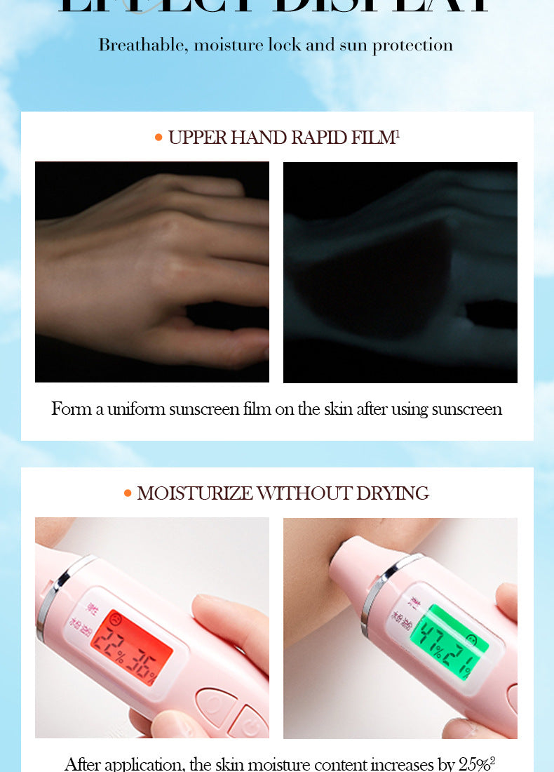 Sunscreen Whitening Essence50mlSADOER Refreshing and Non-Greasy Sunscreen Essence Cross-Border Wholesale