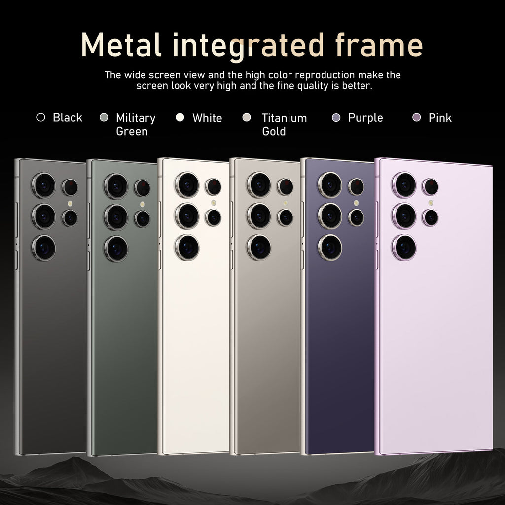New products in stock S24 Ultra+Global Edition16+1T High-end7.3Inch Large Screen4G Smartphone(Popular)