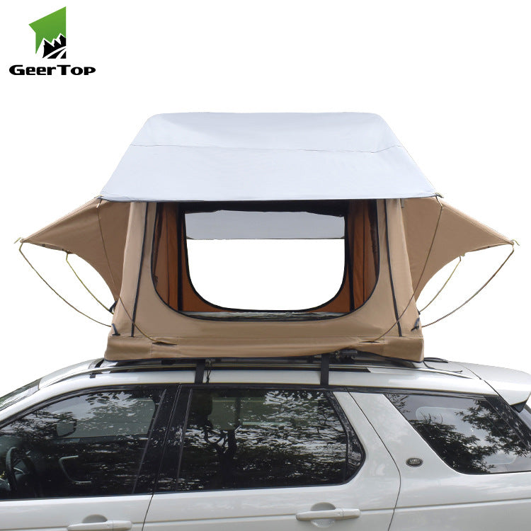 Outdoor Self-Driving Tour Soft Top Car Roof Tent Fully Automatic Quick Open SUV Aluminum Alloy Folding Tent