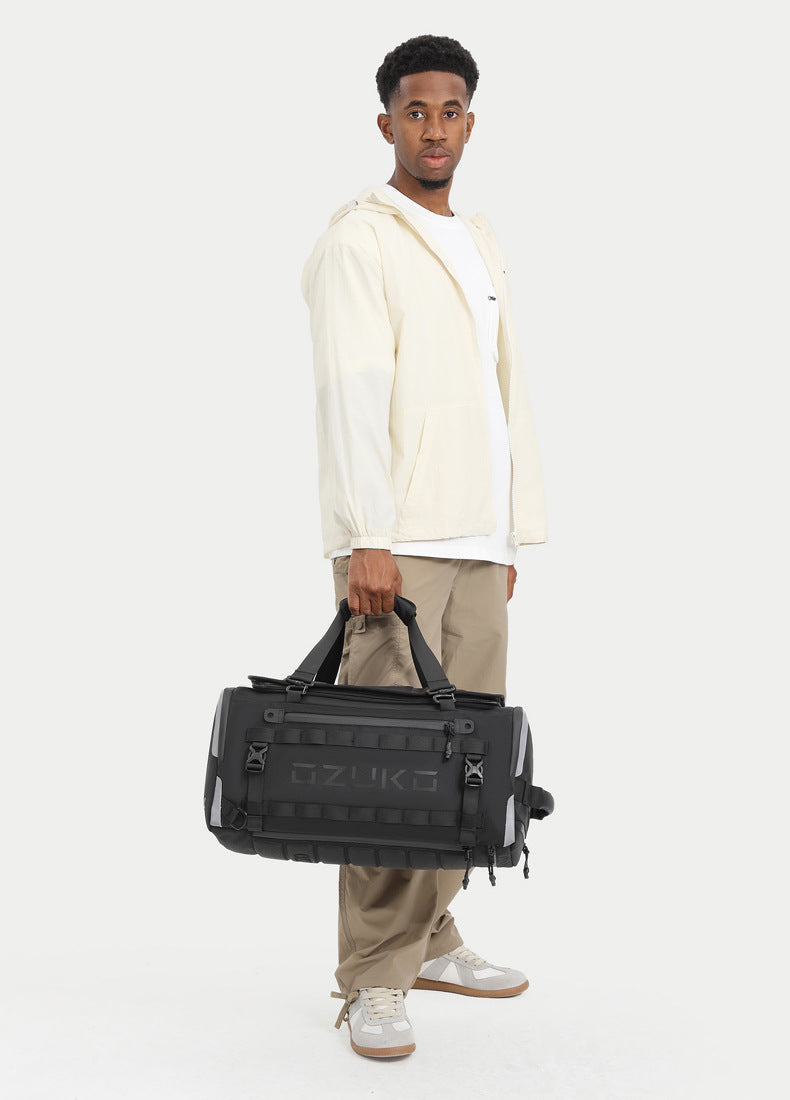 Short Trip Bag Men's Dry Wet Separation Handheld Travel Multifunctional Sports Backpack Can Be Carried or Slung Waterproof Bag