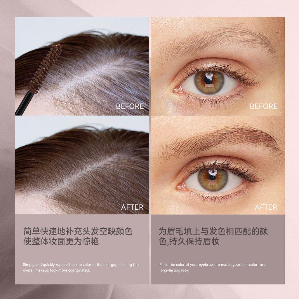 sheloves White Hair Color Stick Covers Gray Roots Non-Staining Waterproof Hair Stick