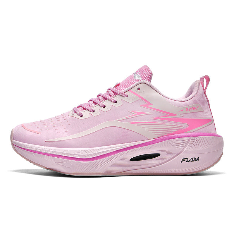 New Feiran Real Explosive Carbon Plate Ultra-light Rebound Couple Running Shoes Youth Non-slip Racing Training Sports Shoes