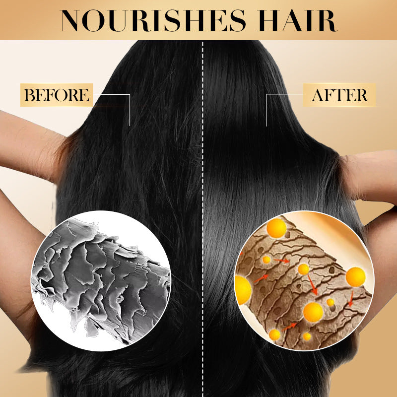 Full English Collagen Anti-Dandruff Shampoo500ml SADOER Smooth Clean Fluffy Shampoo Wholesale