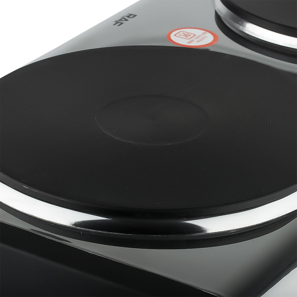 RAF European Standard Electric Stove Household Closed Electric Stove Insulation Double Burner Constant Temperature Universal Electric Stove R8014