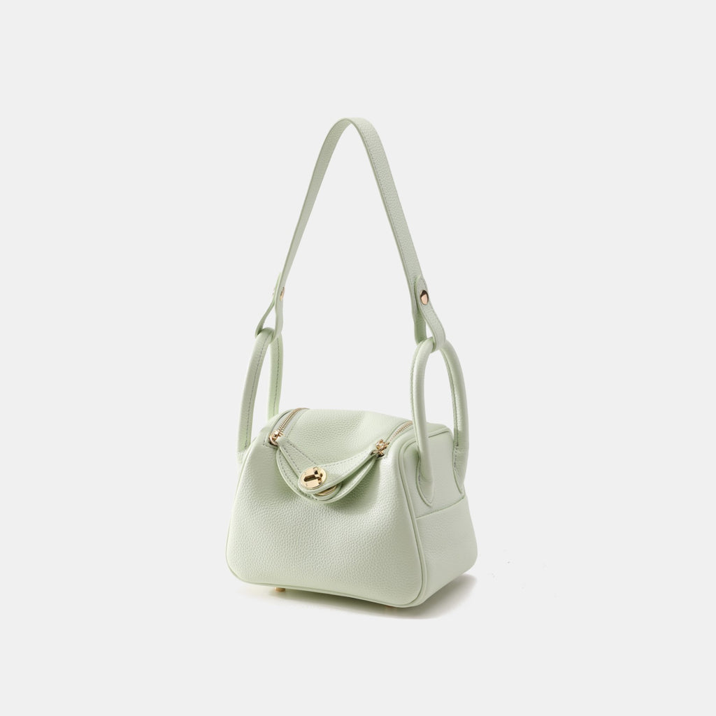 High-End Bag Doctor Bag Lindy Bag Lychee Pattern Women's Handbag Single Shoulder Crossbody Bag Pillow Bag Women's Bag