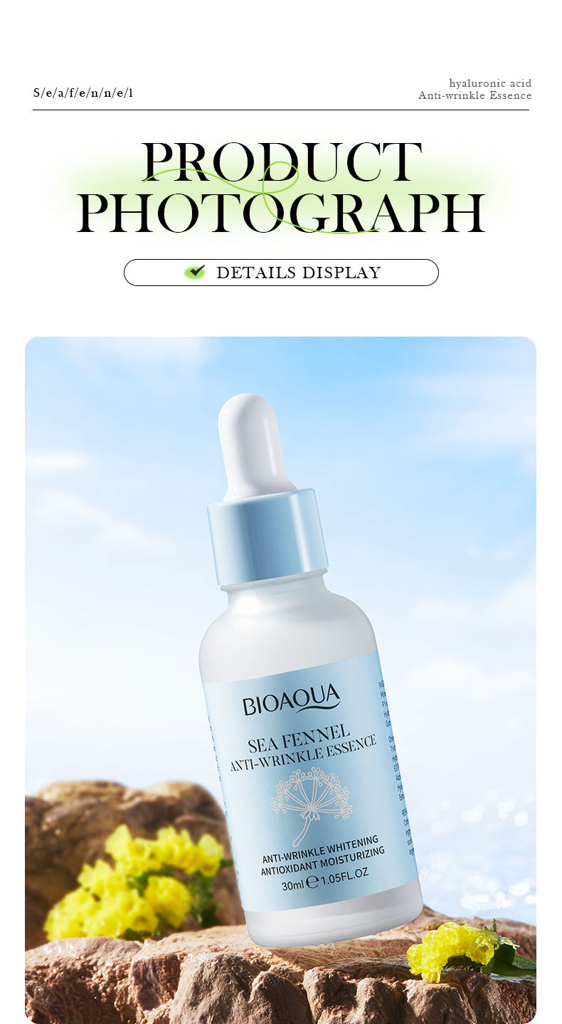 Sea Fennel Hyaluronic Acid Skin Care Set  BIOAOUA Moisturizing Five-Piece Set Cross-Border Wholesale