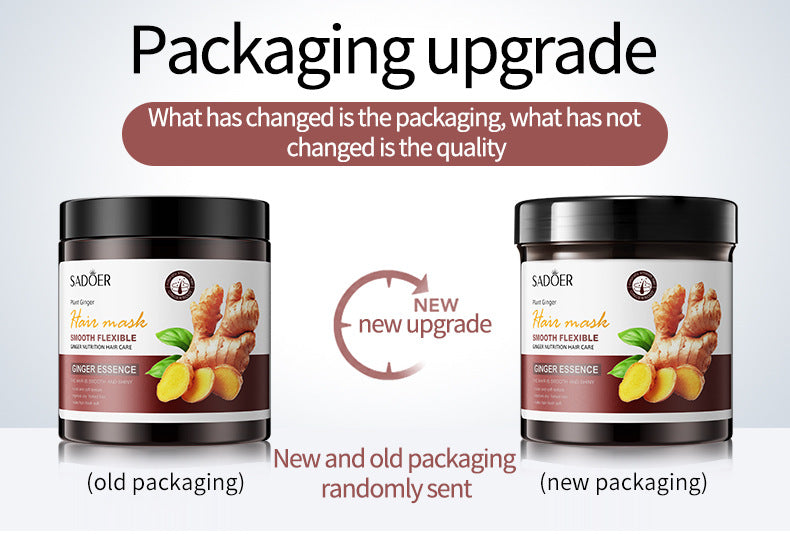 Full English Ginger Hair Mask500g SADOER Moisturizing and Smooth Hair Care  Foreign Trade Live Wholesale