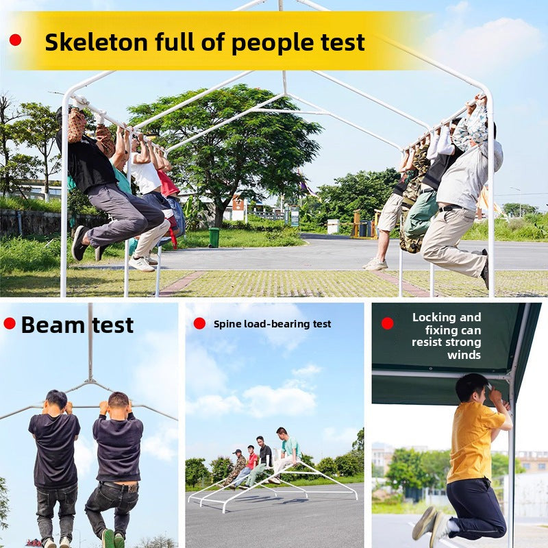 Internet Celebrity Night Market Stall Tent Outdoor Activity Exhibition Commercial Tent Market Stall Rain and Sunshade Shelter
