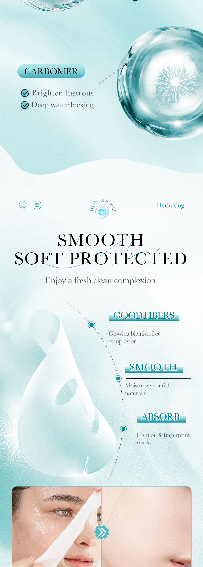 Full English Mask25g BIOAOUA Dimension C Retinol Hydrating Moisturizing Mask Sheet Pack  Wholesale