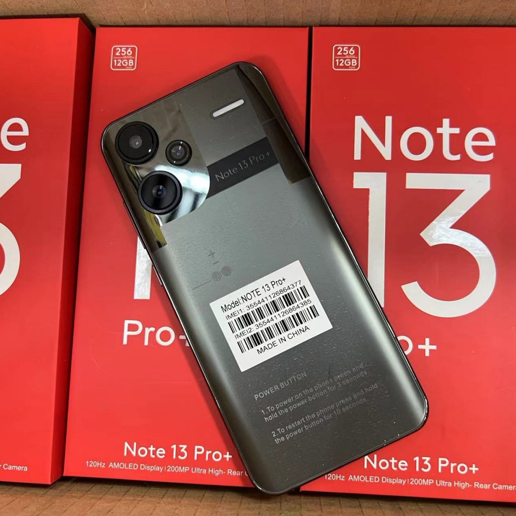 Smartphone Hot Sale Note13pro+ Android Smartphone HD Screen Wholesale Type-C Full Screen