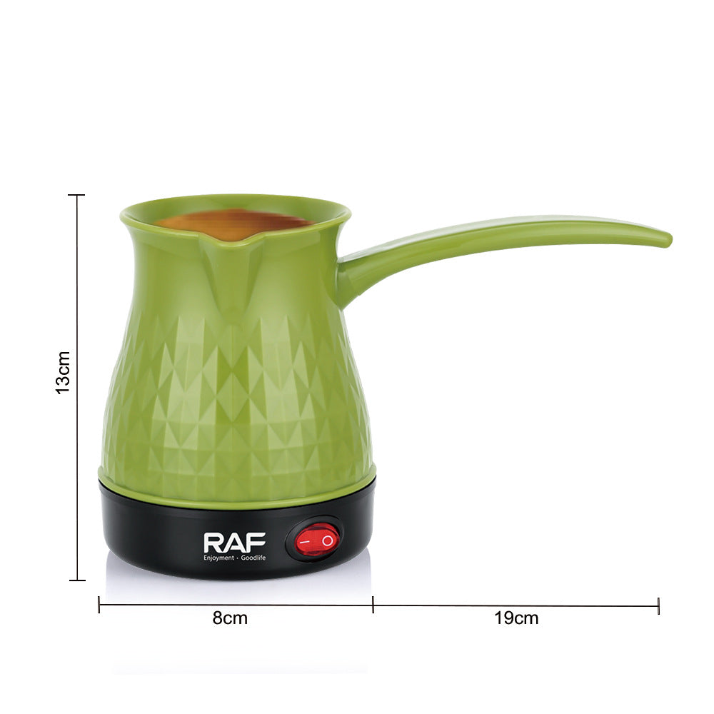 R151European Standard  Turkish Electric Coffee Kettle Small Capacity Mini Pour Over Double-Layer Stainless Steel Household Kettle