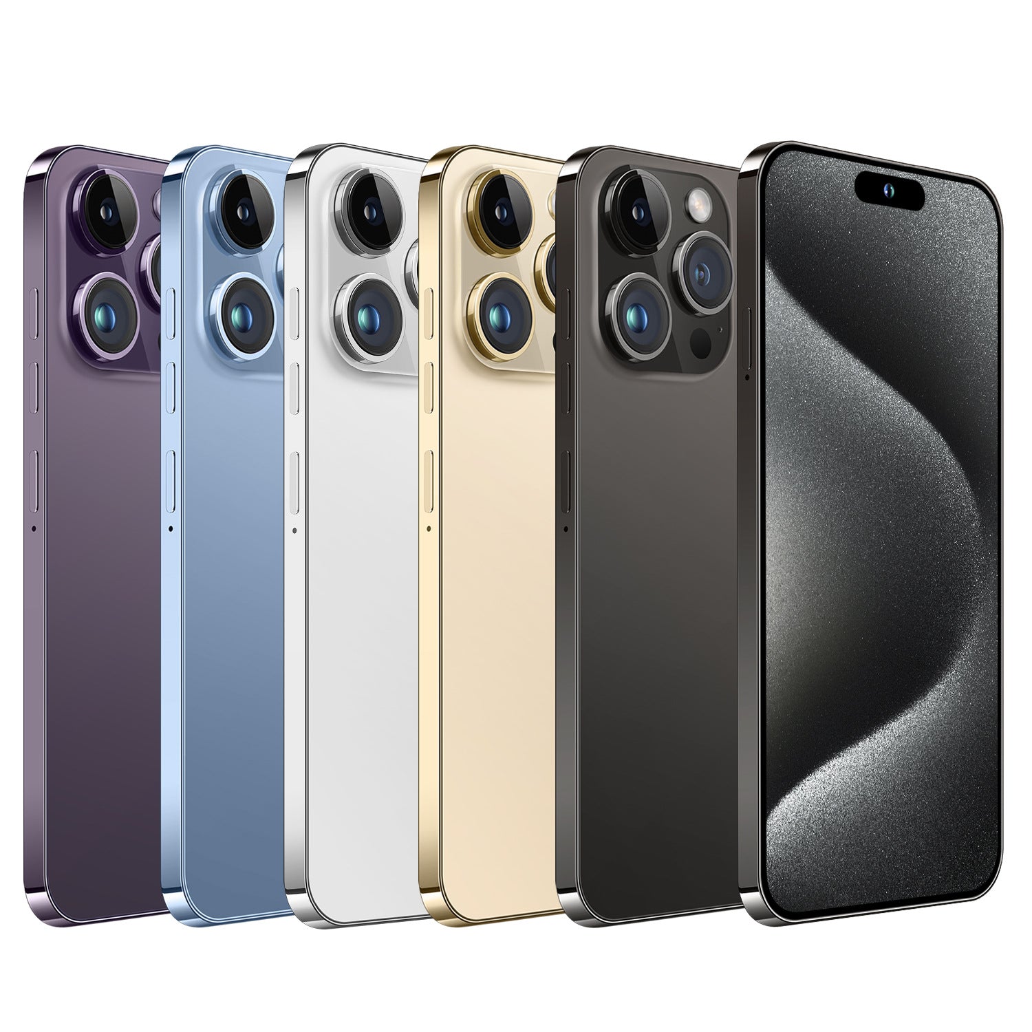 I15 ProMax Popular2+16 6.5Inch Smart Island Large Screen True4G Smart New Phone