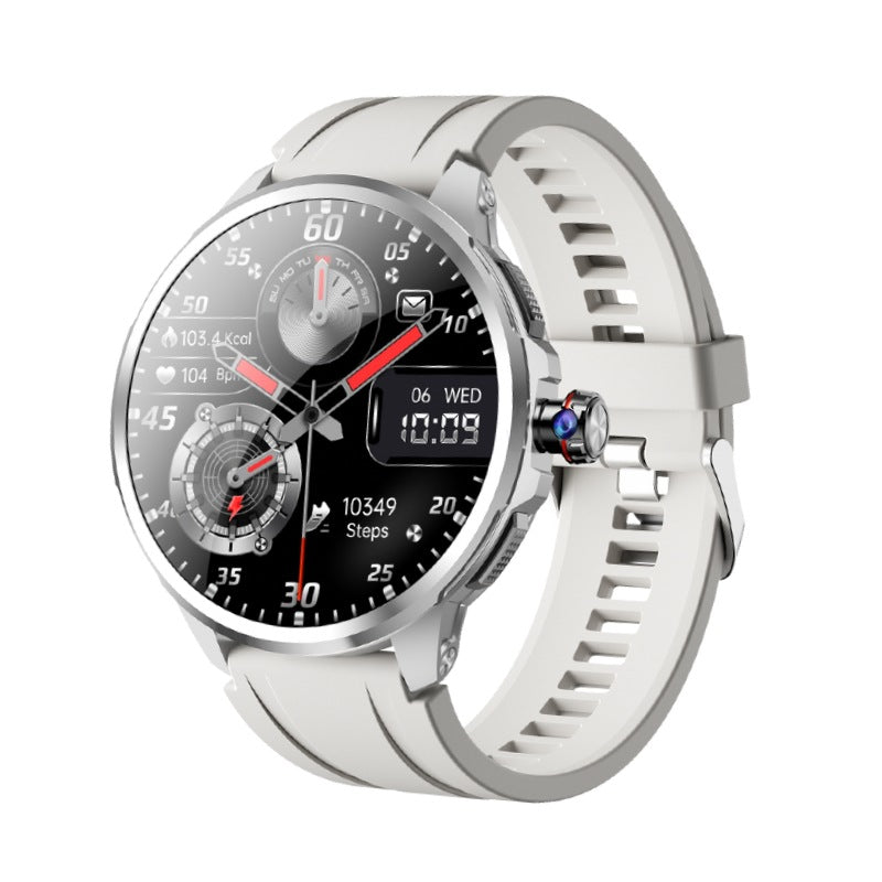 H99Round Screen Card Slot Phone Watch 1.951-inch rotating camera for taking photos with heart rate and blood pressure dual system NFC