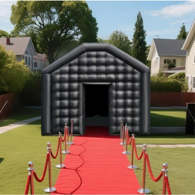 Low Price Single Fabric Inflatable Commercial Event Tent Club Colorful Spotlight Smoke Portable Inflatable Bar