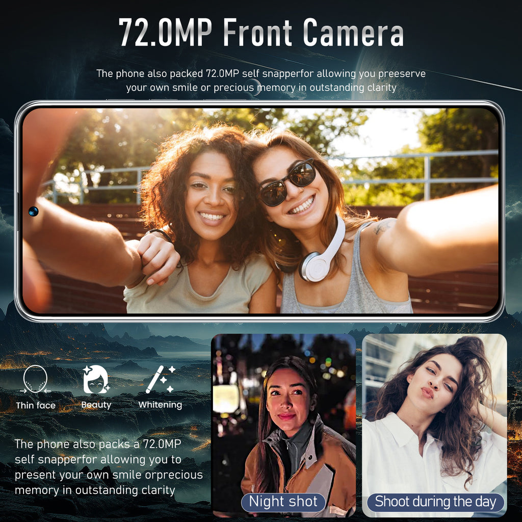 Popular POVA5pro Full hd screen16+1TB Low Price New Smart Phone Source Factory Price