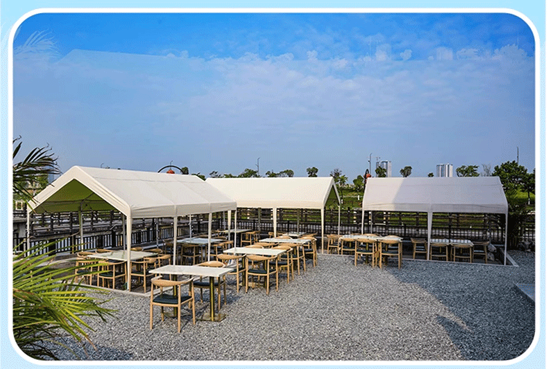 Internet Celebrity Night Market Stall Tent Outdoor Activity Exhibition Commercial Tent Market Stall Rain and Sunshade Shelter