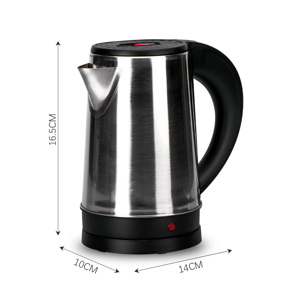 European Standard Stainless Steel Electric Kettle Manufacturer Wholesale Hot Water Kettle/Electric Kettle/The kettle automatically shuts off when boiling water0.8L