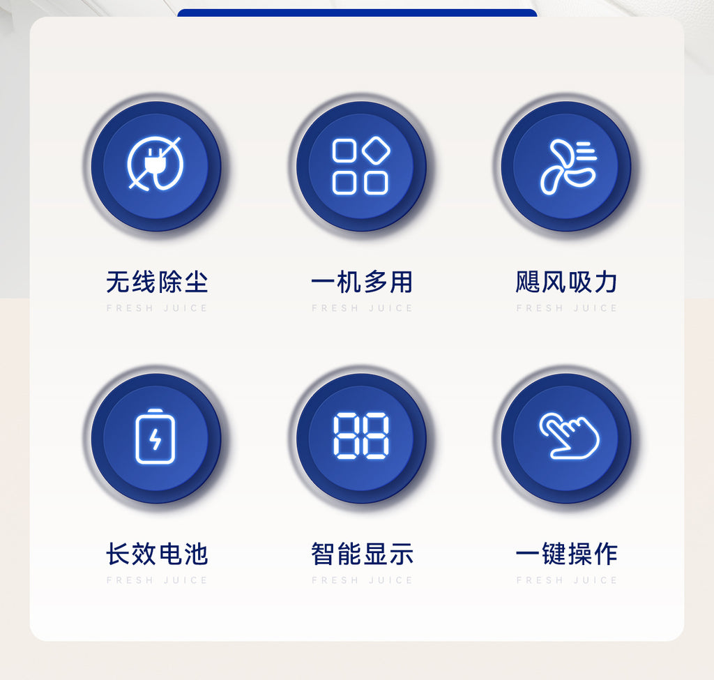 Home Use Small Rechargeable High-Power Car Handheld Vacuum Cleaner, Dual-Use Suction and Blowing, Strong Suction Wireless Car Vacuum Cleaner