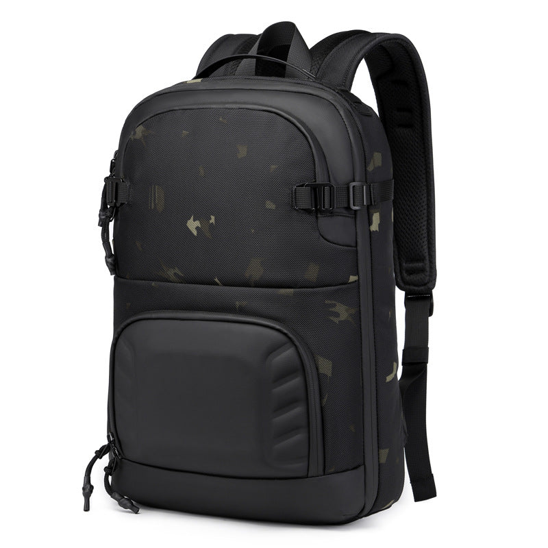 Business Backpack Computer School Bag for Men Students High Appearance Lightweight Waterproof Oxford Cloth Large Capacity Commuter Backpack