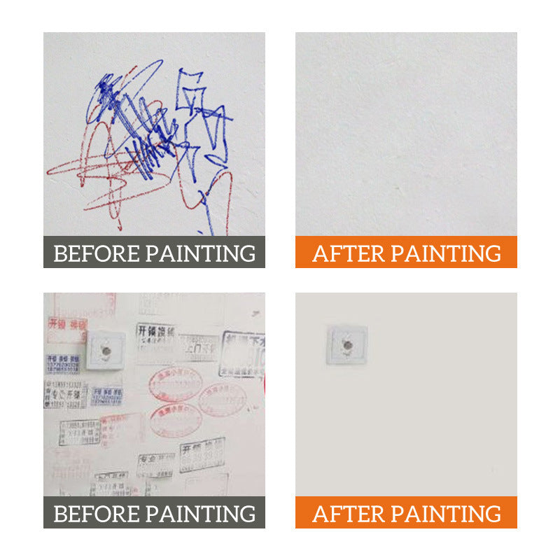 Wall Repair Small Roller Latex Paint Indoor Household Odorless Wall Renovation Stain Removal Coating Latex Paint