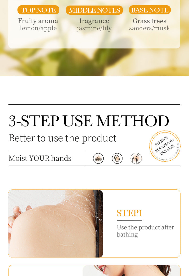 Vitamin E Body Lotion BIOAOUA Honey Hydrating Refreshing Moisturizing Body Lotion Cross-Border Wholesale