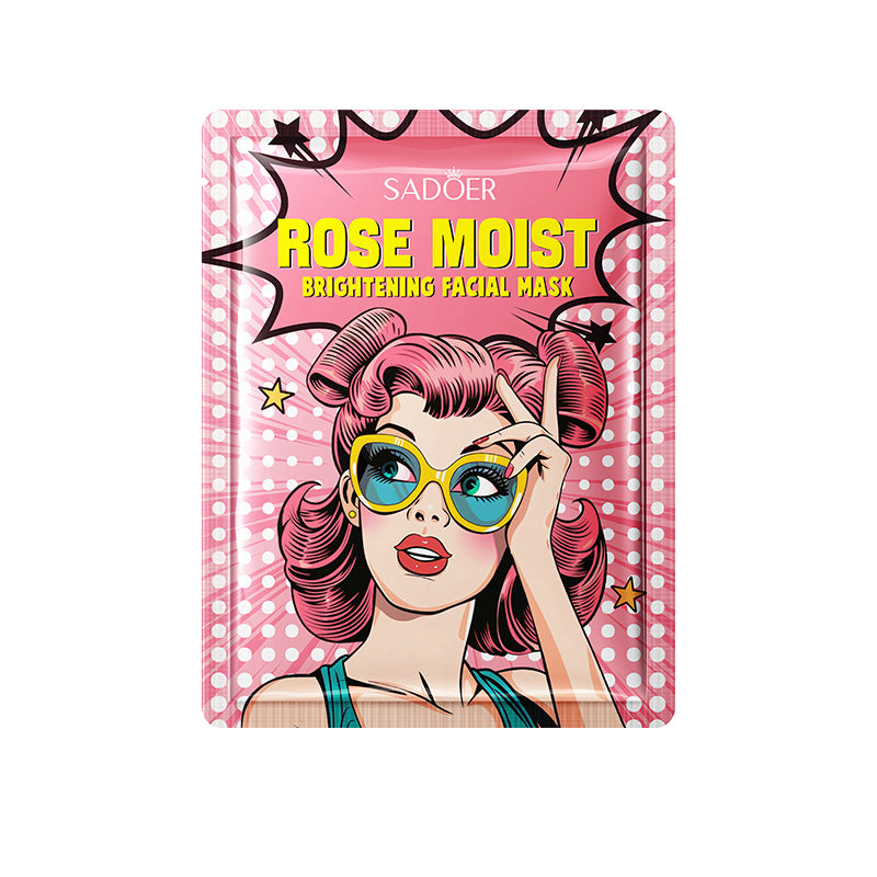 Full English Goddess Mask SADOER Hyaluronic Acid Moisturizing Hydrating Face Mask Sheets Wholesale for  Trade