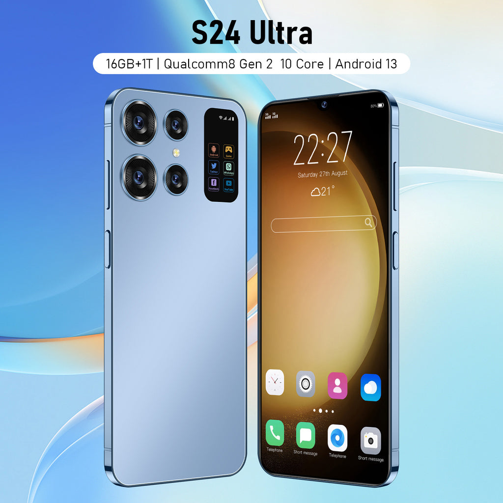 New In-Stock Mobile Phones S24 5g Dual SIM Dual Standby Smartphone16+1TB Factory for Android Smart Phone