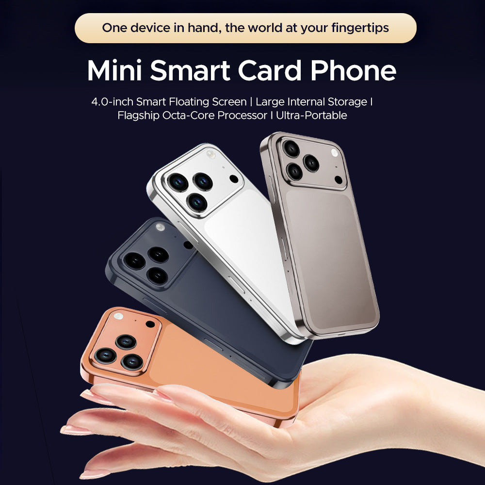 Mini I17Promax Mini Smart Small Phone3.51 Inch Android Smart Island XS17Mini Mobile Phone