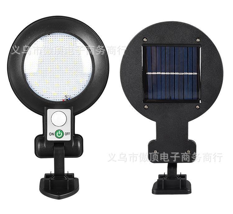 Outdoor Solar Lights LED Wall Light Human Body Sensing Street Light Waterproof Garden Villa Lighting Street Lamp