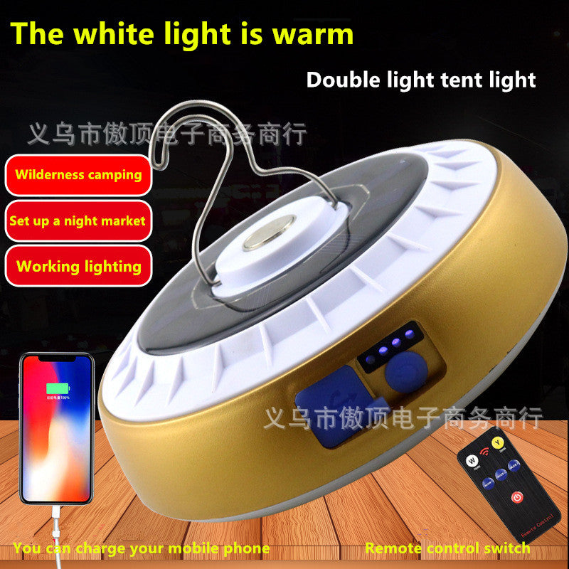 Multifunctional Camping Light Outdoor Camping Light Solar Tent Light LED Bulb USB Home Emergency Light
