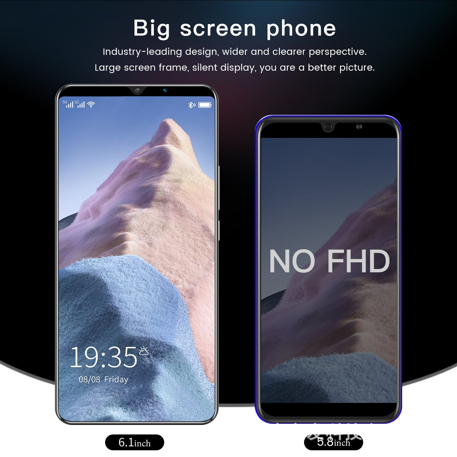 M11Ultra+(1+8G)New Hot6.1Inch5G All-in-One Smartphone Factory