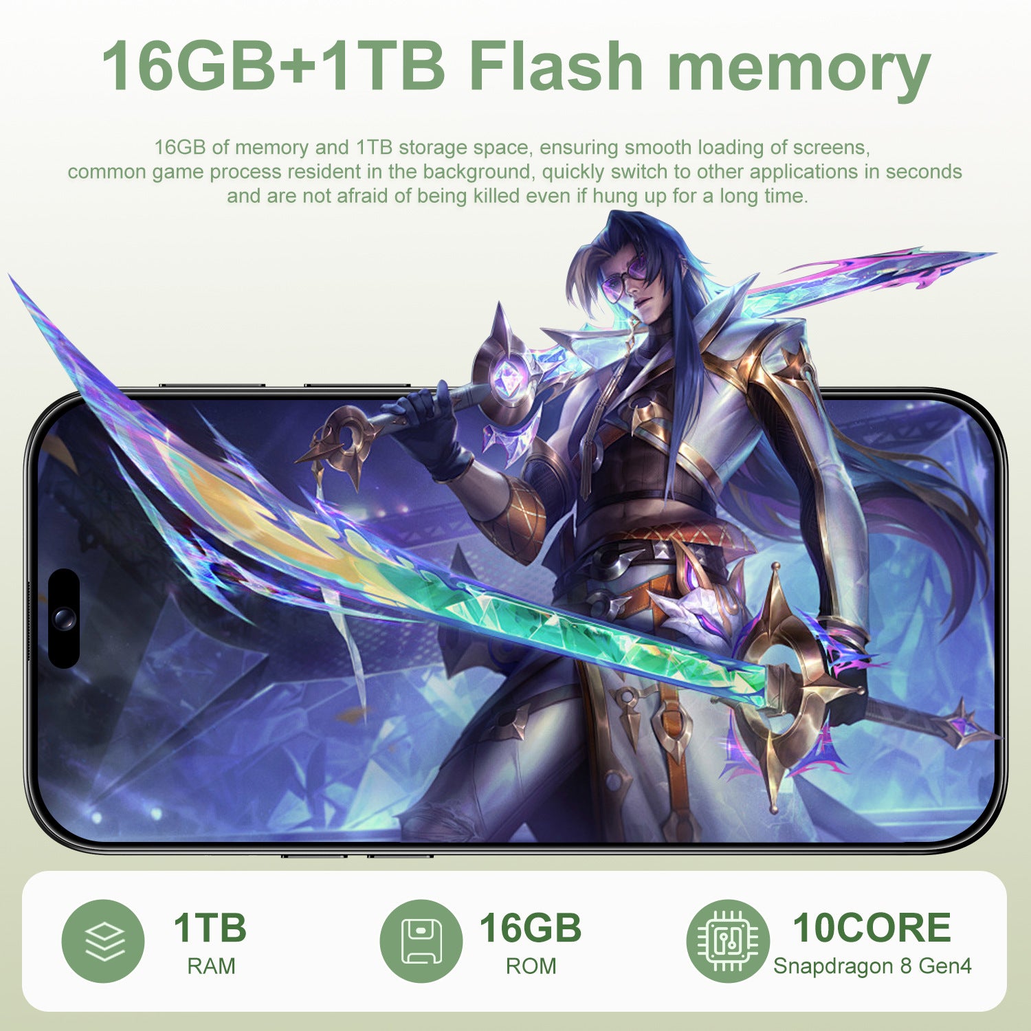 New model exclusive i16 Pro Max Intelligence5G Extra-large Screen Mobile Phone16+1T Overseas Version Direct Source Sale
