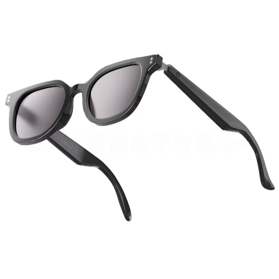 European and American Private Models AI Translation Smart Bluetooth Glasses A12Open-type Anti-leakage Sound Unisex Glasses