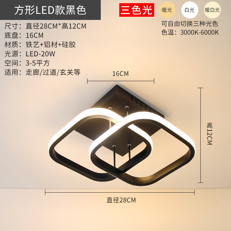 exclusive aisle lights balcony lights LED Modern Minimalist Nordic Creative Personality Cloakroom Living Room Entrance Light