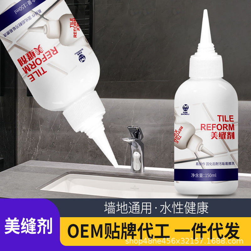 Manufacturer Water-Based Grout Kitchen Bathroom Grout Waterproof Mildew-Proof Universal Tile Grout for Walls and Floors