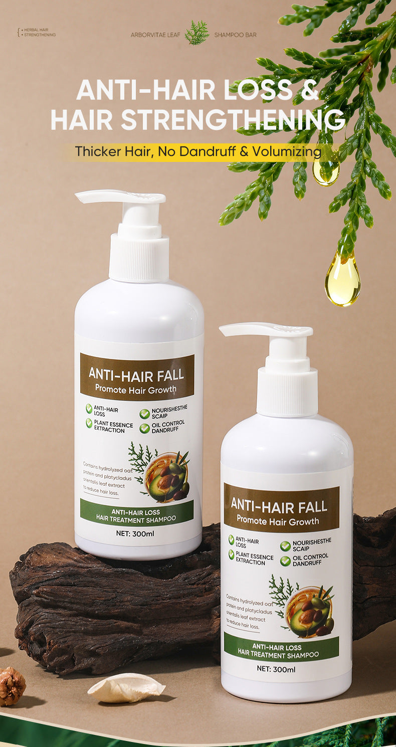 Universal Moisturizing Anti-Hair Loss Shampoo Oil Control Volumizing Anti-Dandruff Hair Strengthening Shampoo for Men and Women