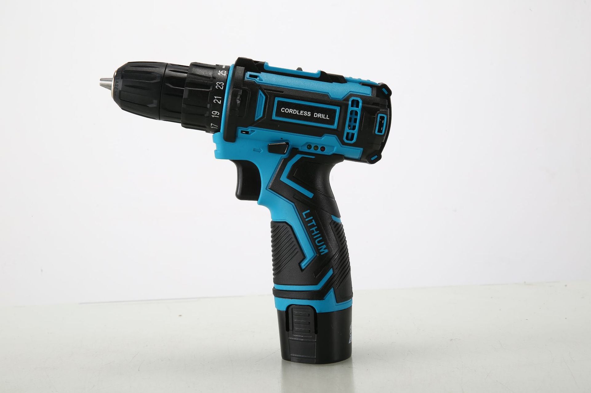 Manufacturer wholesale household rechargeable electric drill hand drill Lithium Battery Dual-Speed Pistol Drill Electric Hand Drill Cordless Lithium Drill