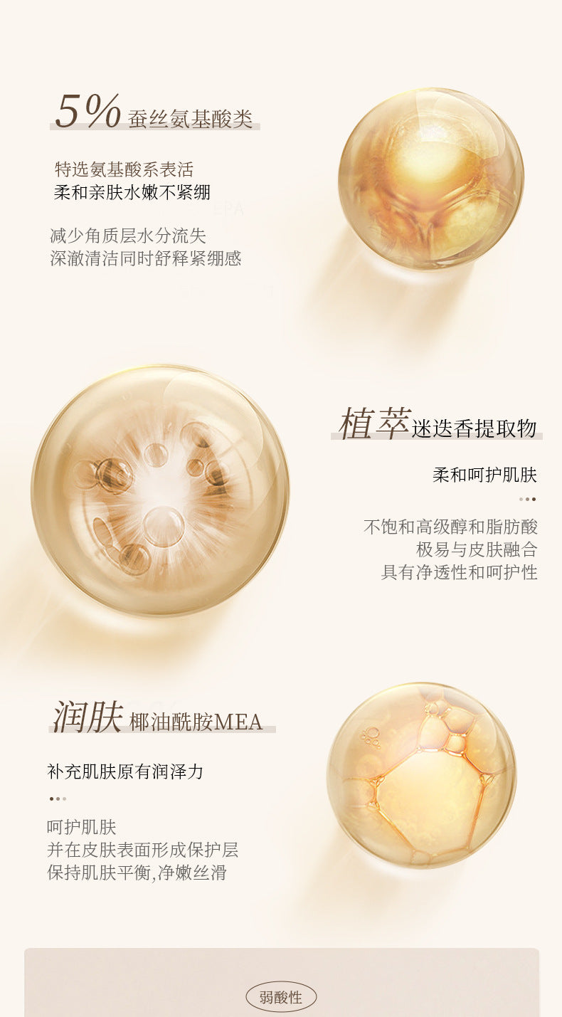 Large Capacity Shower Gel Amino Acid Moisturizing2kg Smooth Fragrance Body Wash Export Manufacturer Wholesale