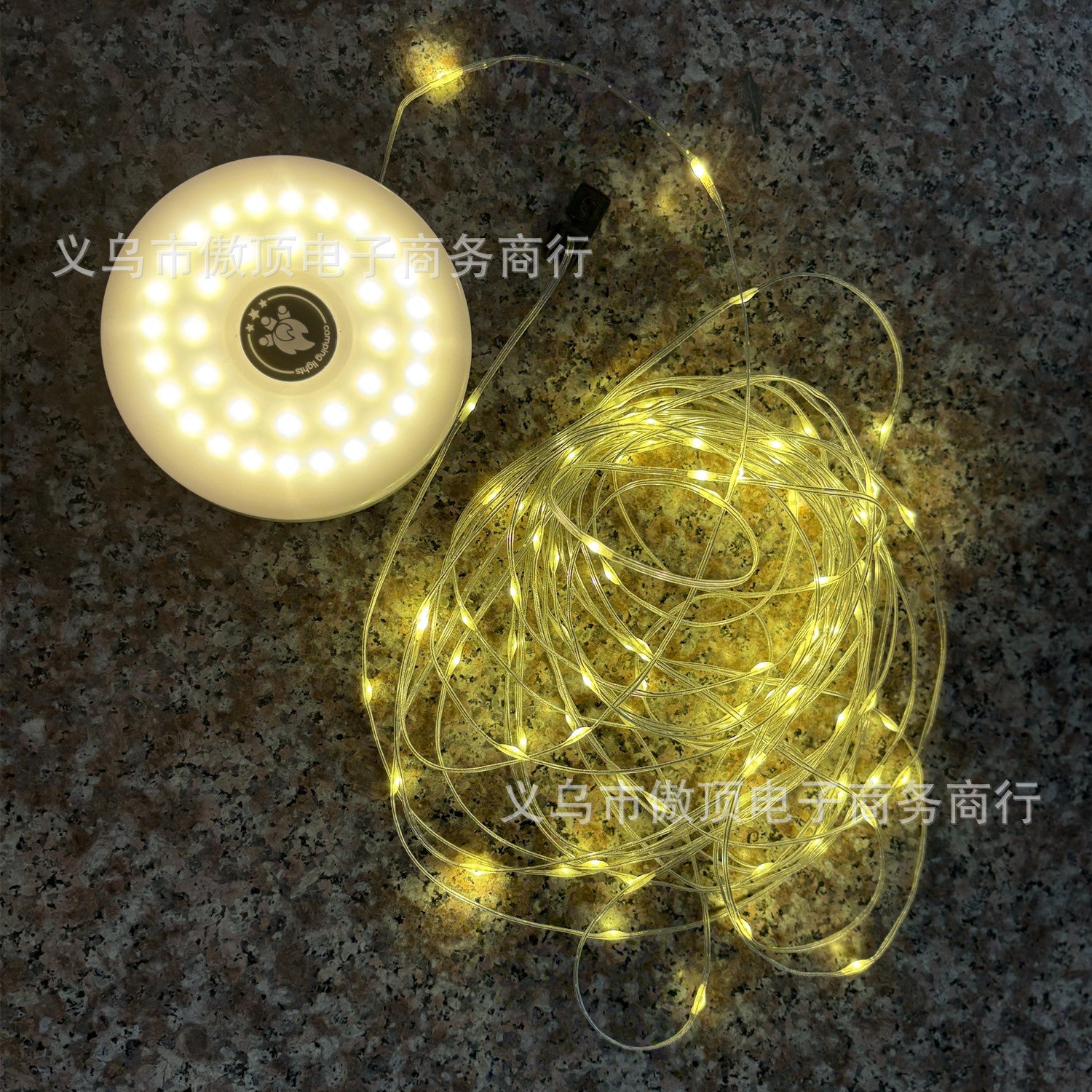 Outdoor Camping Light Camping Light Magnetic Tent Canopy Atmosphere Light Retractable Camp String Light Colorful Atmosphere Light Strip