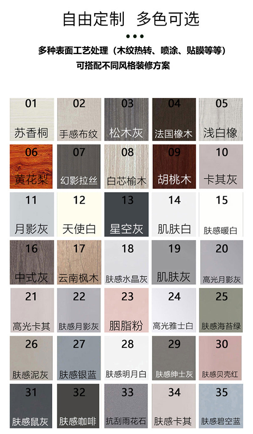 Custom Whole House Honeycomb Aluminum Alloy Kitchen Cabinets Wall Cabinets Integrated Assembly Stove Home Factory