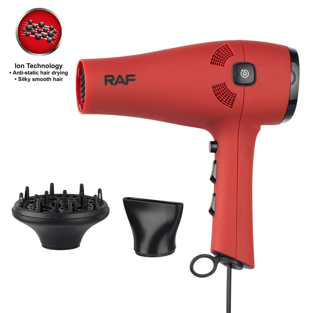 RAF European Standard2400W High-Power Household Hotel Hair Dryer Salon Electric Hair Dryer Hot and Cold Air Blower R.402