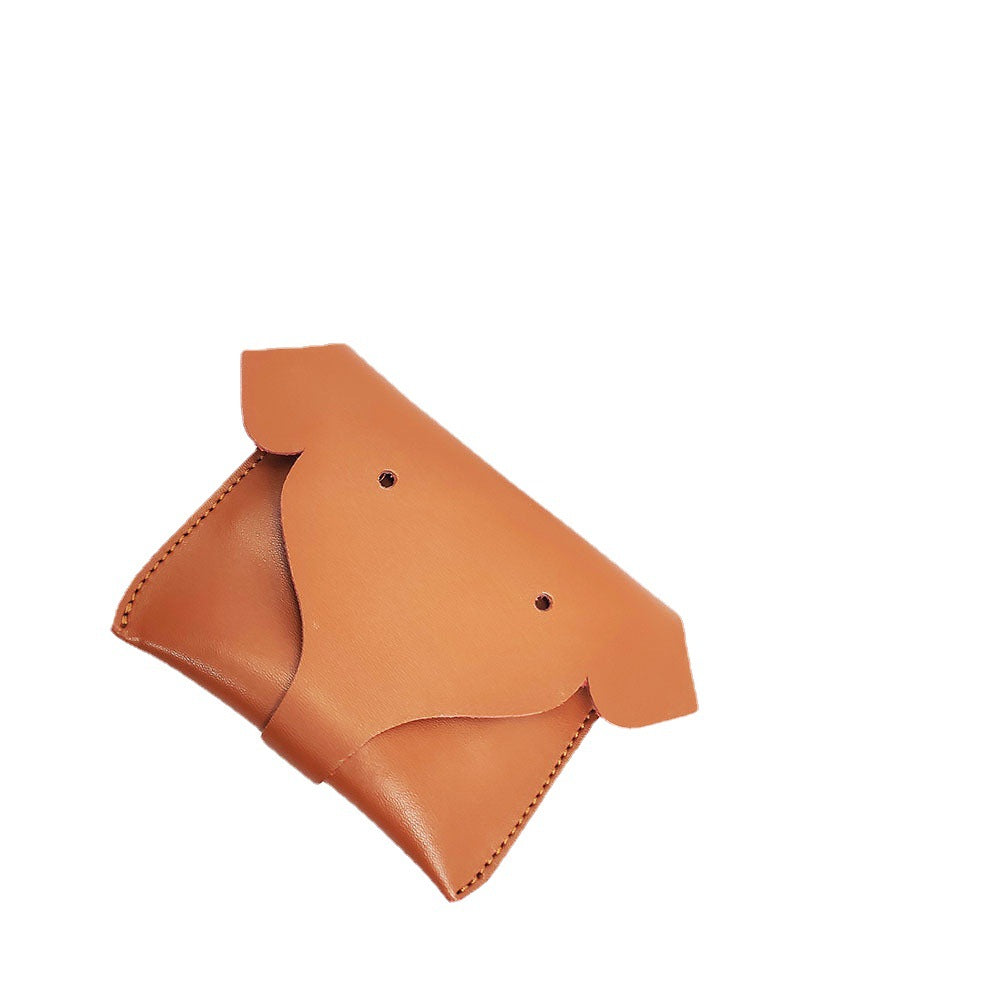 Guangzhou Factory Genuine Leather Cartoon Little Elephant Coin Purse Simple Card Bank Card Advertising Promotional Gift Trendy Product