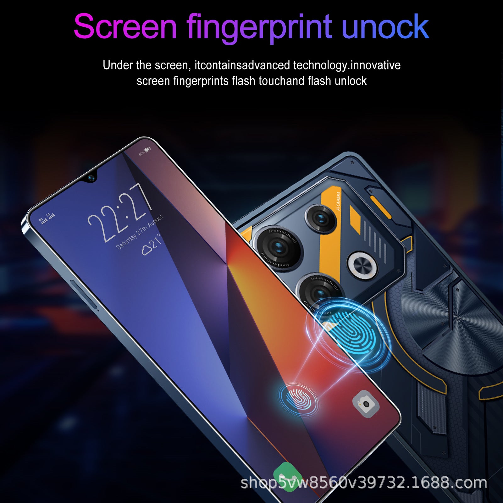 Hot Sale GT10 Pro 5g Android Smartphone16+1T Factory Direct Sales Mobile Phones