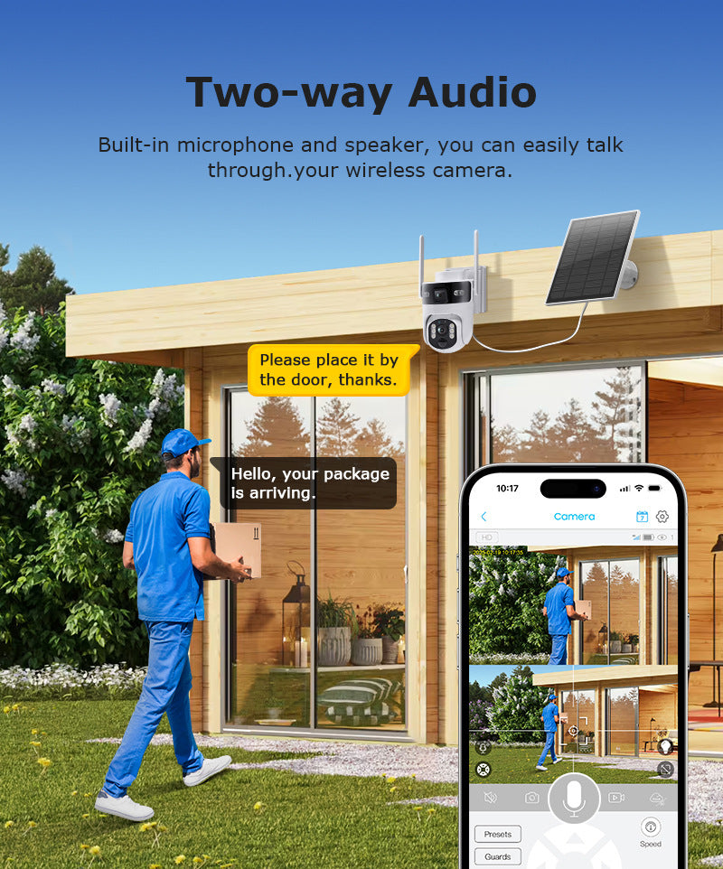 Exclusive Supply4G Hd600MP Outdoor surveillance solar-powered bullet camera with zoom Source Factory Wholesale