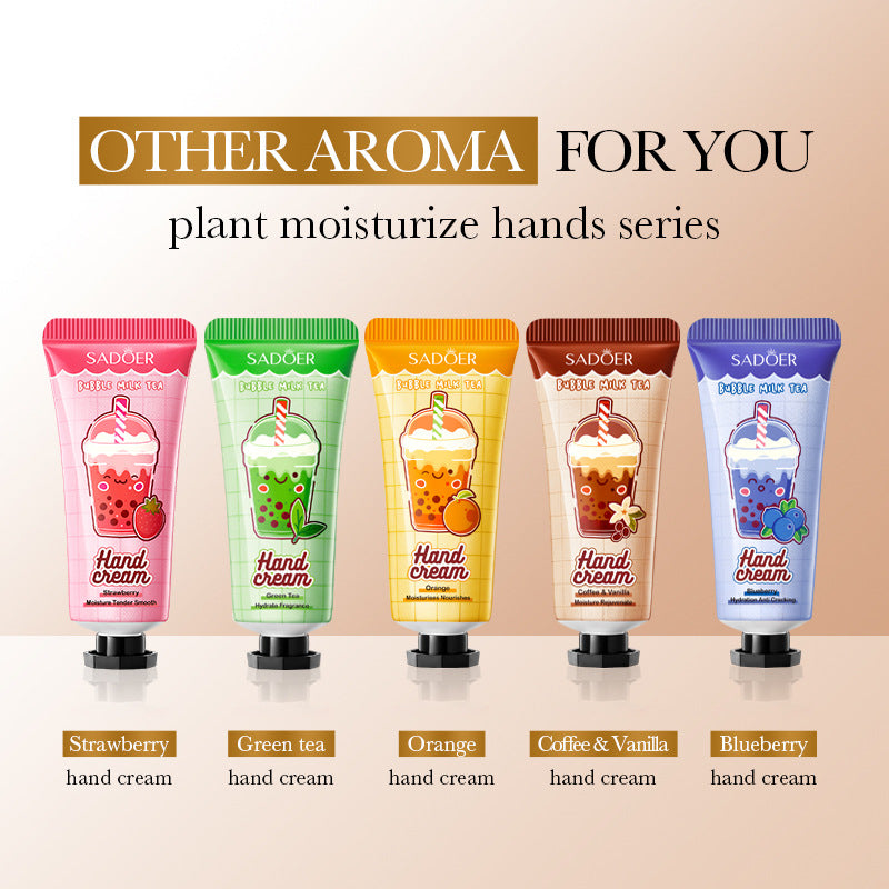 Full English Coffee Vanilla Hand Cream SADOER Autumn and winter anti-chapped skin rejuvenating hand cream  wholesale
