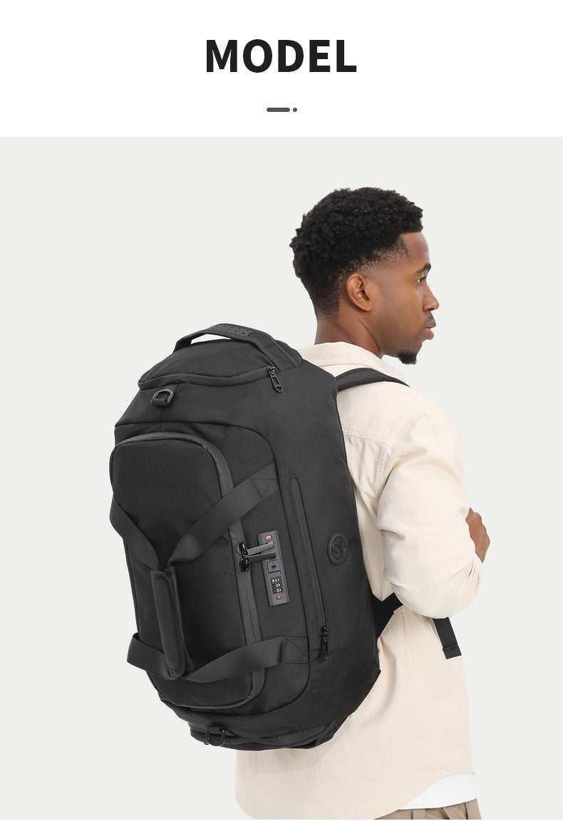 Dry Wet Separation Travel Gym Bag Men Large Capacity Handheld Shoulder Bag Multifunctional Sports Outdoor Travel Bag