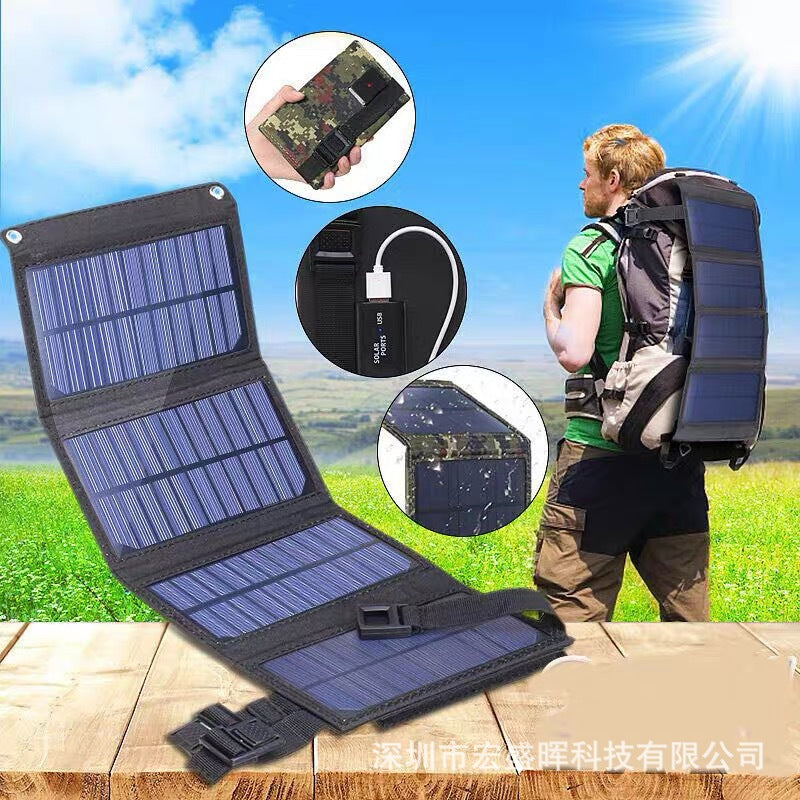 Solar Folding Bag Outdoor Solar Charging Board Small Solar Charging Bag