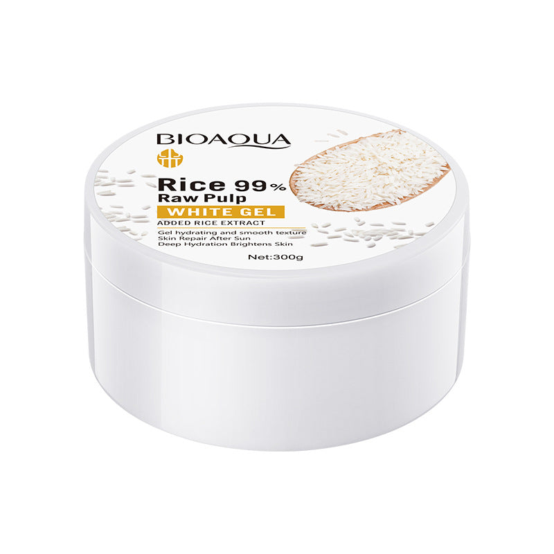 Rice Gel300g BIOAOUA Moisturizing, refreshing, and nourishing gel for cross-border foreign trade wholesale