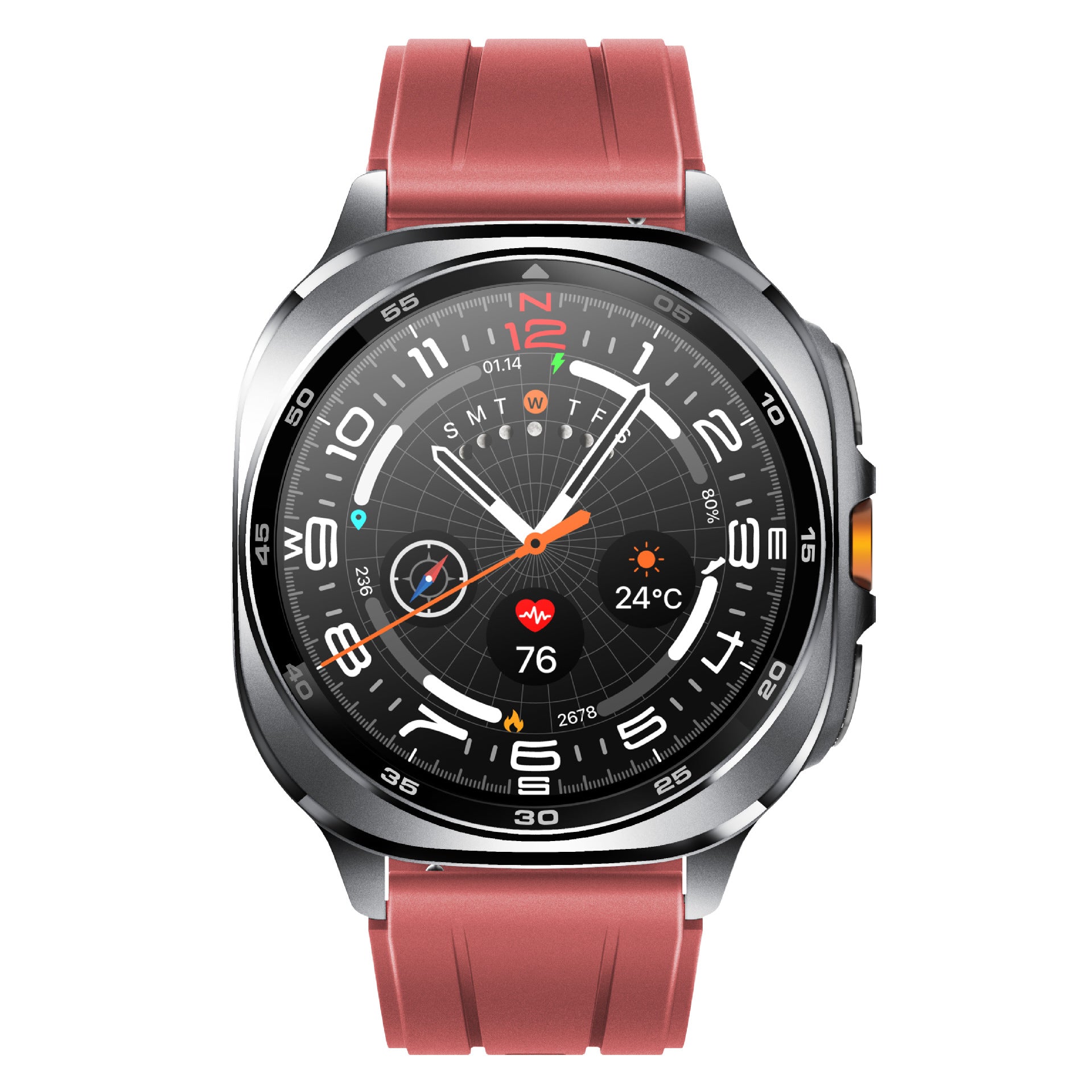 New Product GPS Smart Watch TS400Positioning Track Altitude Barometric Pressure Compass AI Dial Q&A Smart Watch