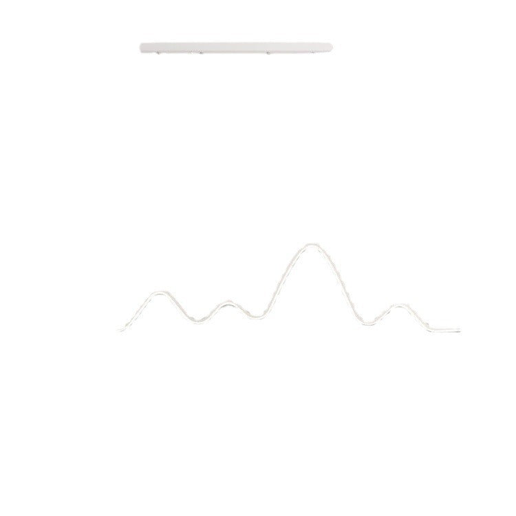 Restaurant Chandelier Light Luxury Dining Room Dining Table Bar Modern Minimalist Moon Lamp Minimalist Long Strip Guangdong Zhongshan Factory